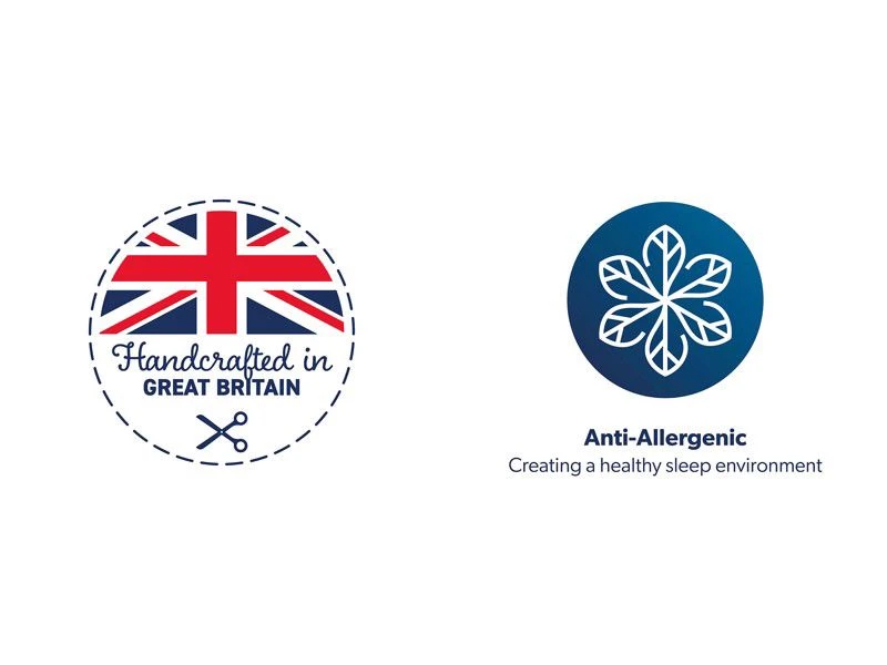 Vispring Hungarian Goose Feather & Down Pillow